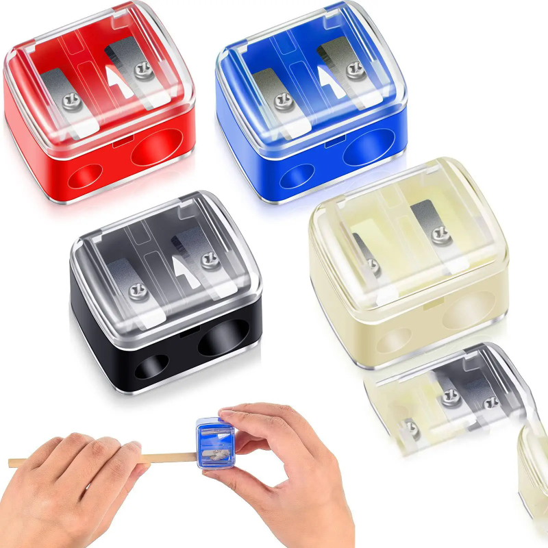 Premium Double-hole pencil Sharpener (2 Pcs)