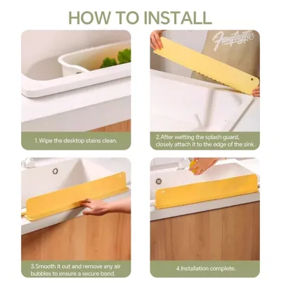 Silicone Sink Splash Guard (1 Pcs)