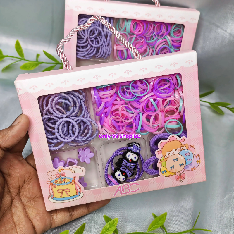 Cute Hair Clip And Hair Band Gift Bag