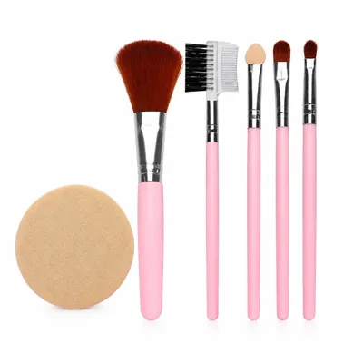 Cute Makeup Brush Set (6 Pcs)