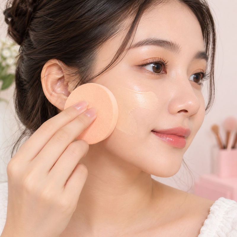 Makeup Foundation Sponge Blender Set (4 Pcs)