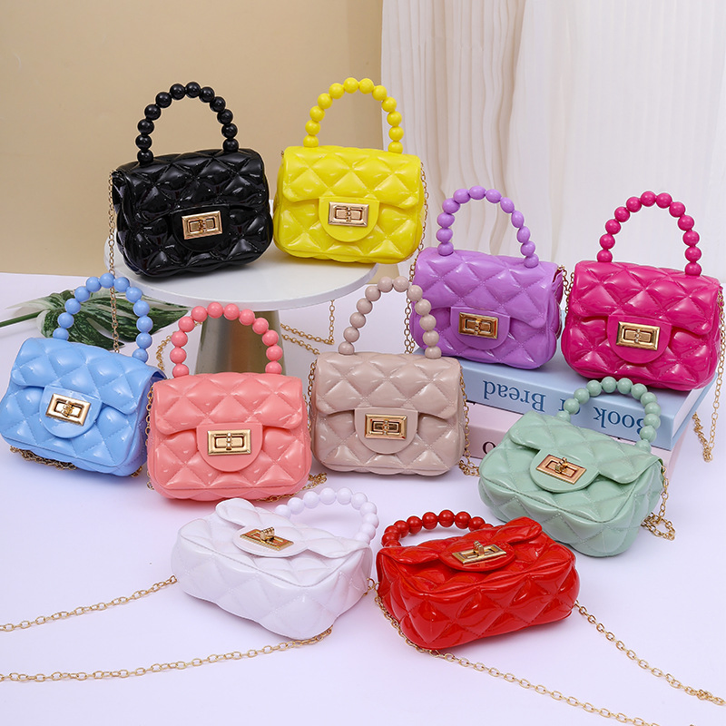 Sweet Candy Color Mini Shoulder Jelly Bag