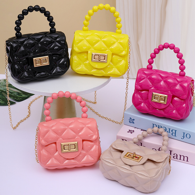 Sweet Candy Color Mini Shoulder Jelly Bag