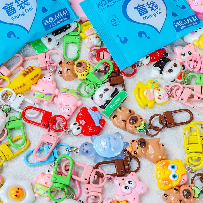 Cute Flash Sanrio Macaron Keychain (3 Pc)