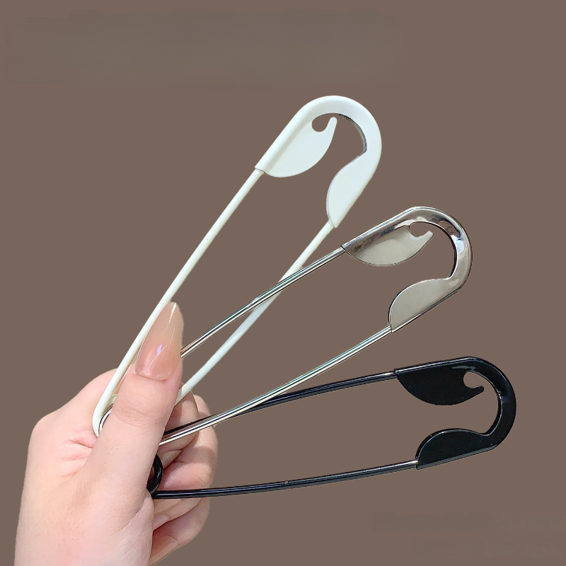 Large Safety Pin Hair Clip (1 Pc)