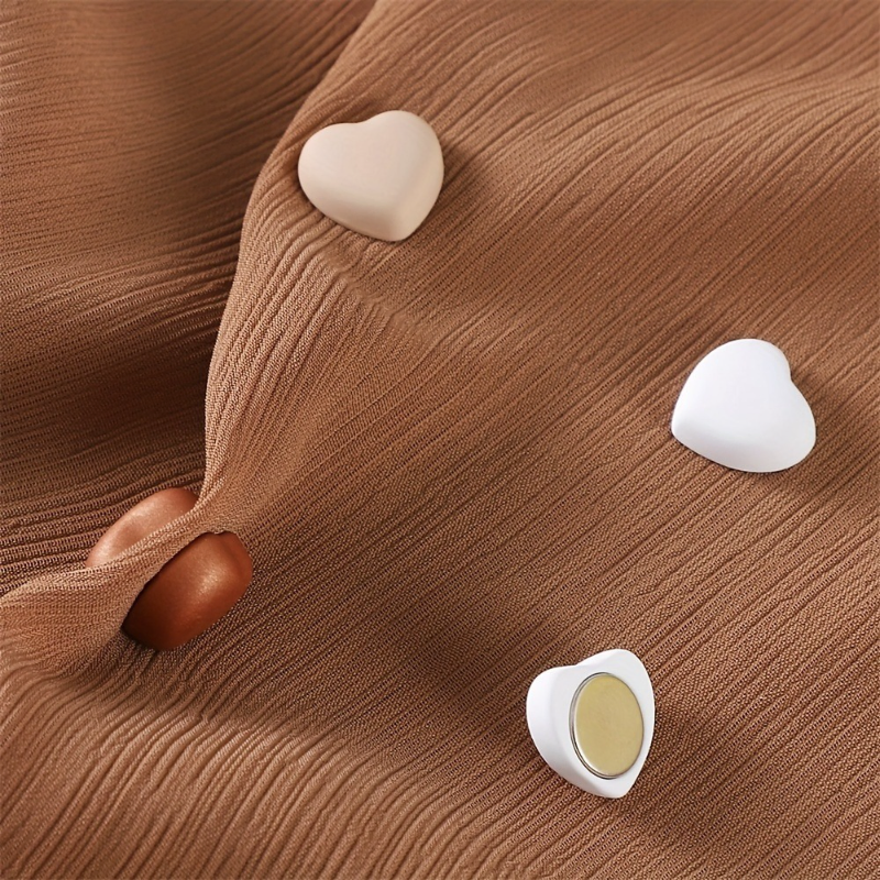 Heart Shape Magnetic Hijab Pins (1 Pc)