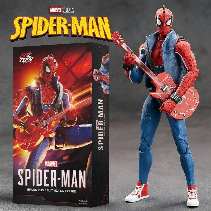 ZD Toys SPIDER-PUNK Suit 1/10 Collectible Action Figure