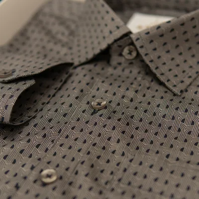 Arches pattern printed shirt