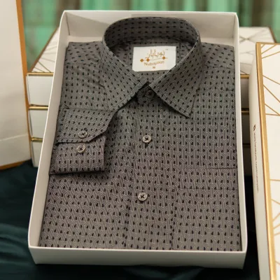 Arches pattern printed shirt