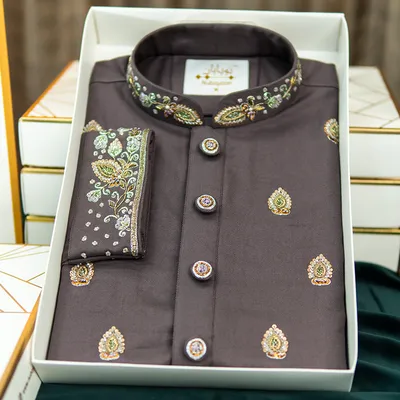 Smokey Zardozi Panjabi