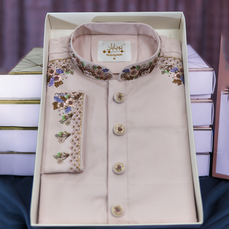 Bubble Gum Zardozi Panjabi  