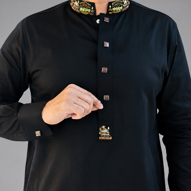 Imperial Black Panjabi