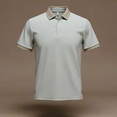 Ice Blue Polo Shirt