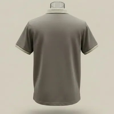 Mushroom Brown Polo Shirt
