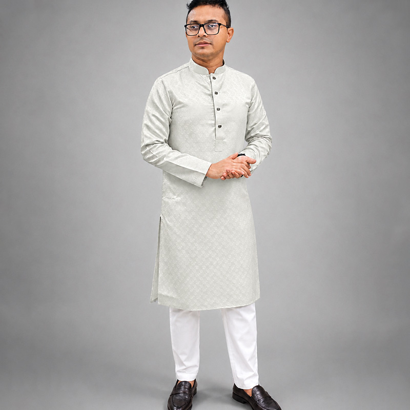 Pastel Mint Panjabi