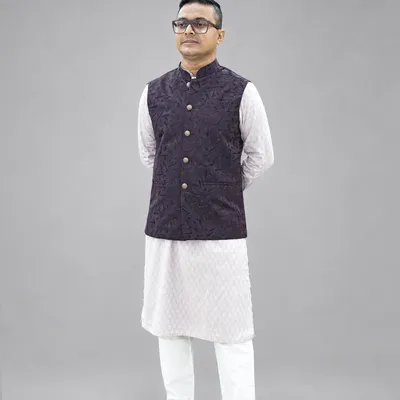 Plum Purple Waistcoat