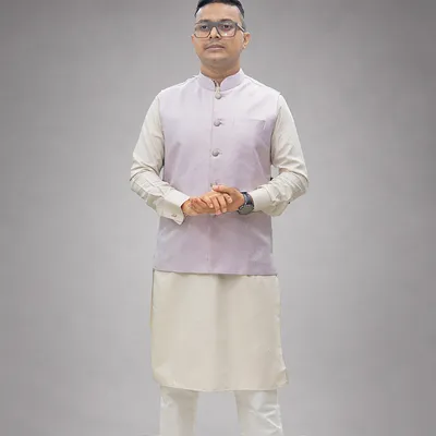 Soft Orchid Waistcoat