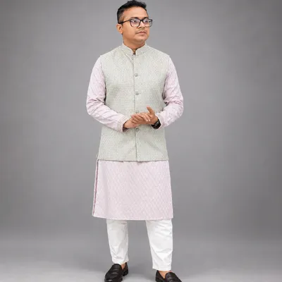 Champagne Grey Waistcoat