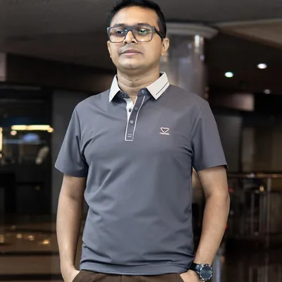 Charcoal grey Polo Shirt