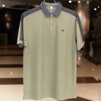 Olive grey Polo Shirt