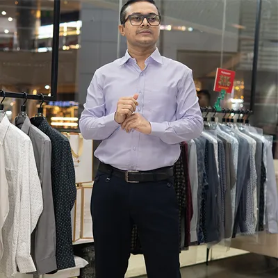 Light Purple Shirt