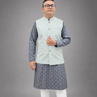 Pastel Mint Waistcoat