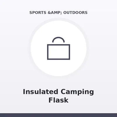 Insulated Camping Flask