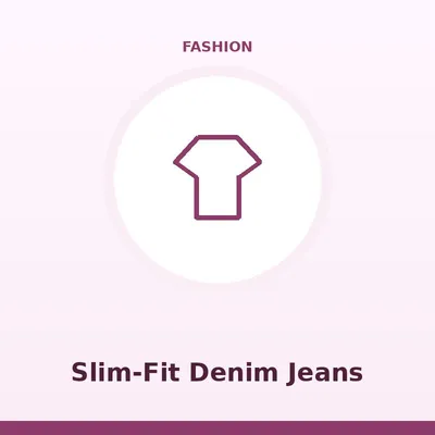 Slim-Fit Denim Jeans