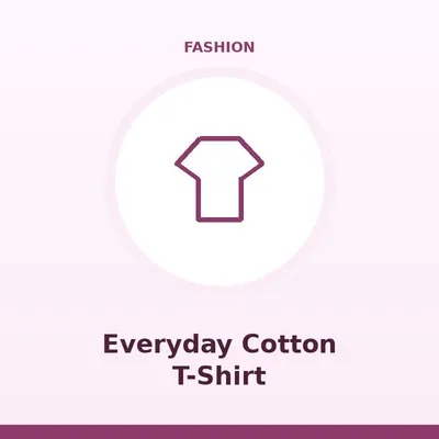 Everyday Cotton T-Shirt