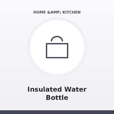 Insulated Water Bottle