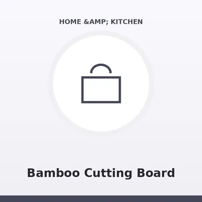 Bamboo Cutting Board