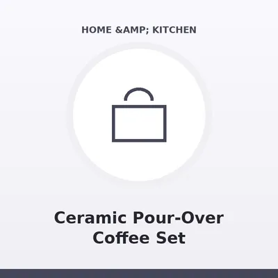 Ceramic Pour-Over Coffee Set