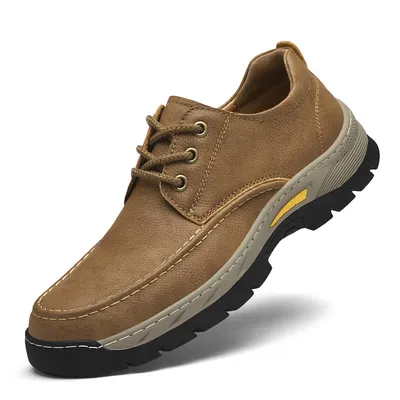 GENUINE LEATHER OUTDOOR CASUAL SHOES GB-9715