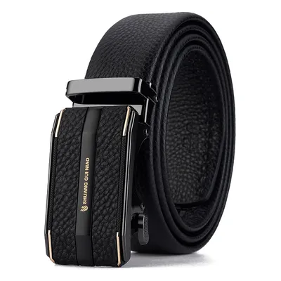 HIGH-END AUTOMATIC BUCKLE LEATHER BELT GB-H042Style-1