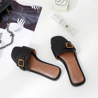 CHIC AND SUITABLE FOR OUTDOOR FLAT SANDALS GB-5853