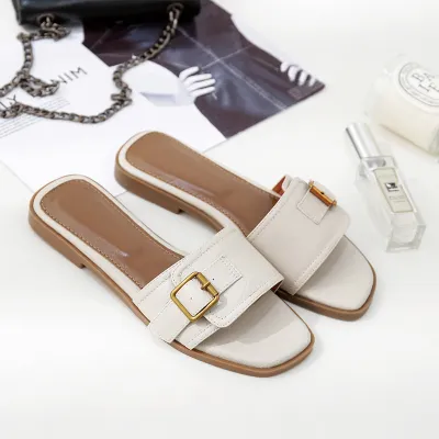 CHIC AND SUITABLE FOR OUTDOOR FLAT SANDALS GB-5853