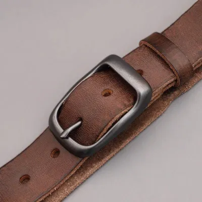 RETRO STYLE GENUINE LEATHER BELT GB-8XXSCFBR