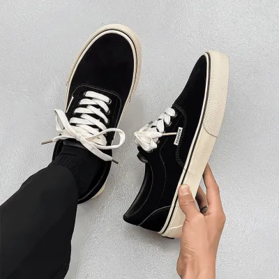 JAPANESE STYLE THIN-SOLED RETRO TRENDY SHOES GB-1572