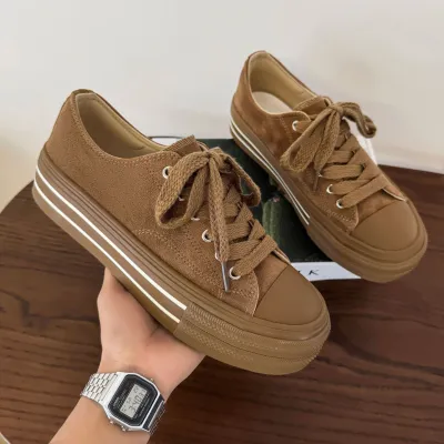 VERSATILE RETRO HEIGHT-INCREASING CASUAL SHOES GB-1587