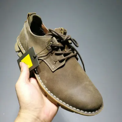 RETRO GENUINE LEATHER OUTDOOR CASUAL SHOES GB-0284