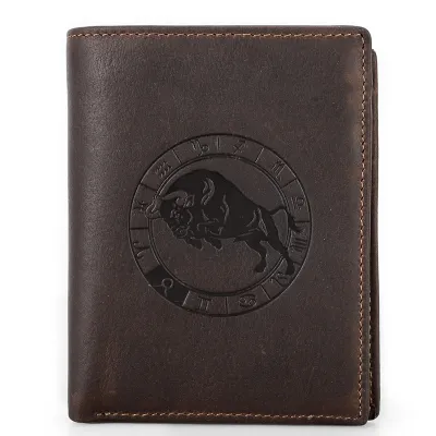 MULTIFUNCTIONAL GENUINE LEATHER WALLET GB-1036TAURUS