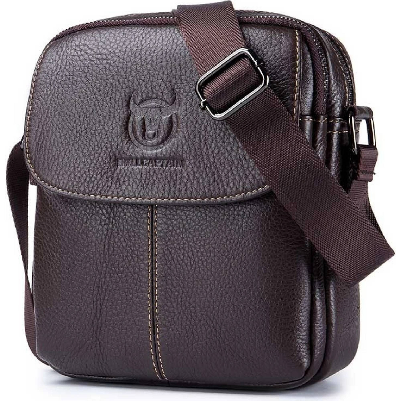 KOREAN STYLE GENUINE LEATHER  CROSSBODY BAG GB-0207Br