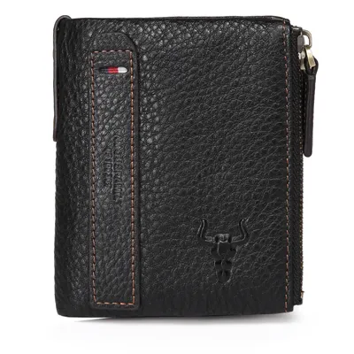 TOP LAYER COWHIDE LEATHER SHORT WALLET GB-2010B