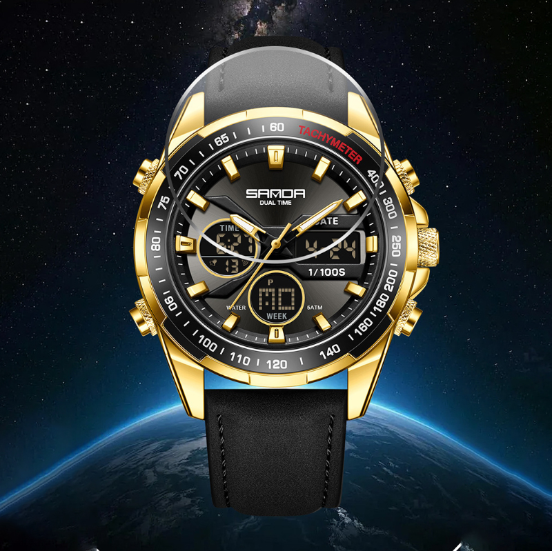 SANDA QUARTZ GB-S6281BG