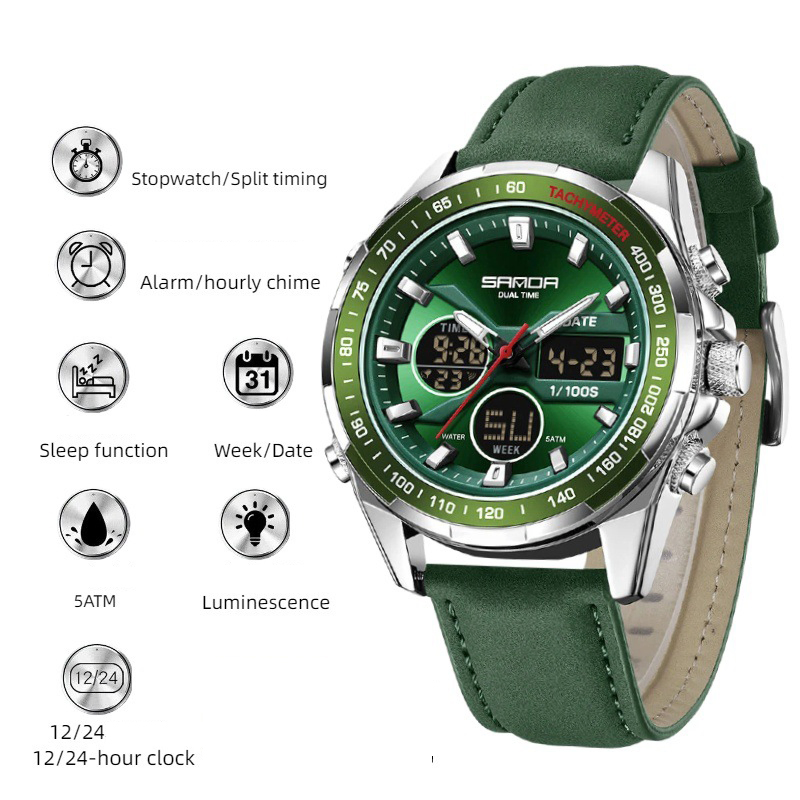 SANDA QUARTZ GB-S6281Gr