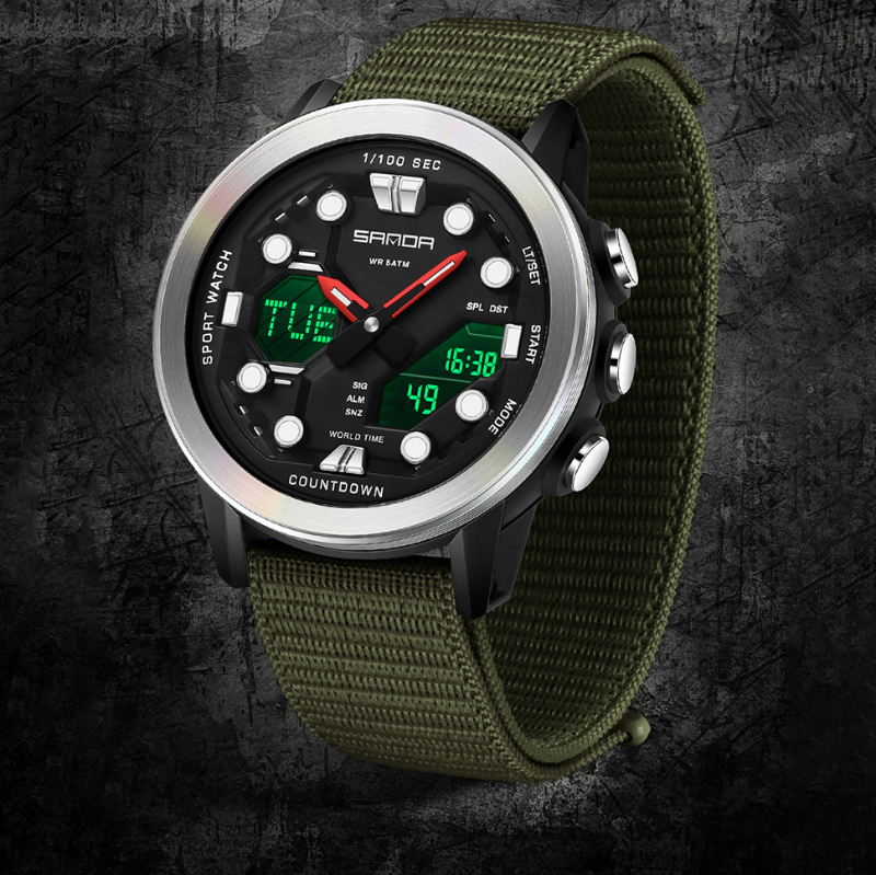 SANDA QUARTZ GB-S3392GR