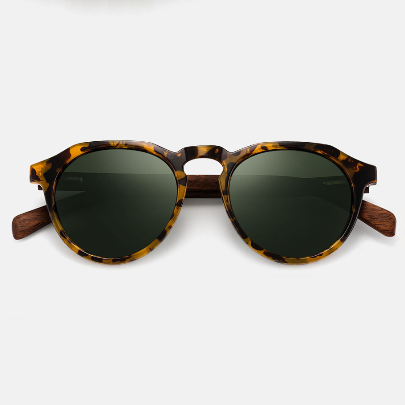 CROSS-BORDER WOODEN POLARIZED SUNGLASSES GB-8048G15