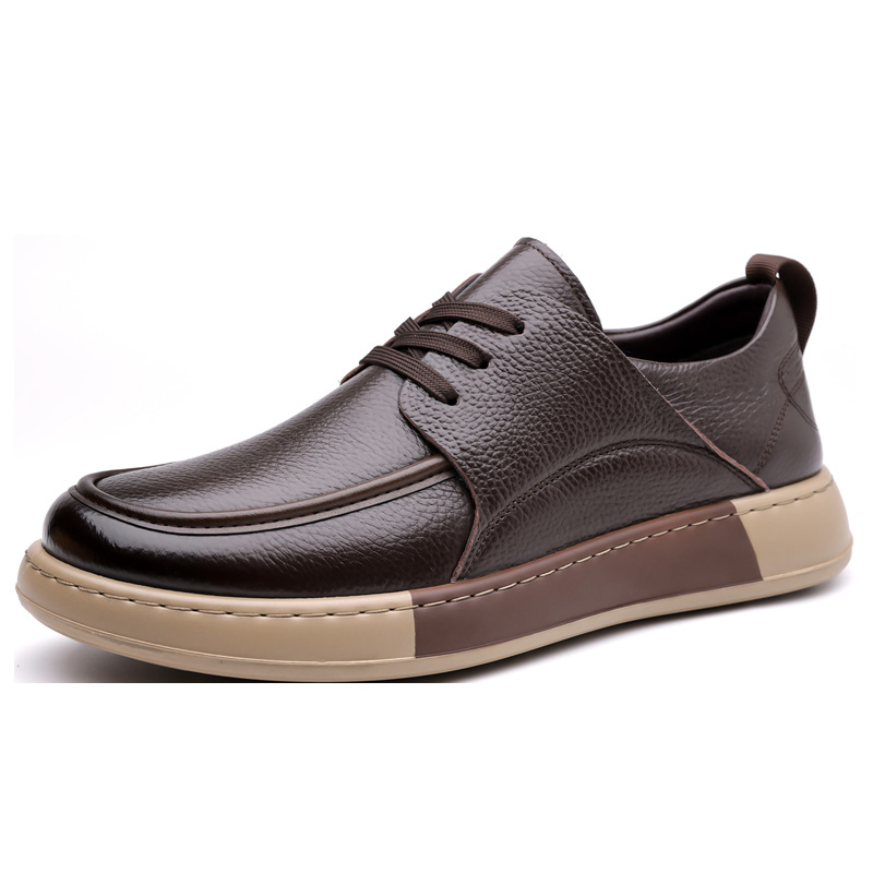 GENUINE LEATHER COMFORTABLE  CASUAL SHOES GB-9220