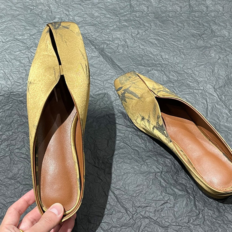 EUROPEAN STYLE PRINTED WOMEN SHOES GB-0134