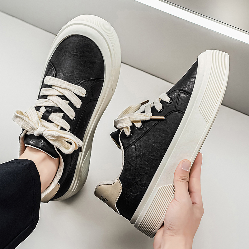 EUROPEAN STYLE TRENDY THICK SOLED CASUAL SHOES GB-JM82